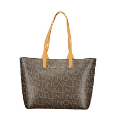 Brown Polyethylene Handbag