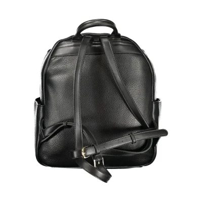 Black Polyethylene Backpack