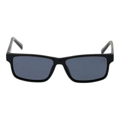 Black Stainless Steel Sunglasses