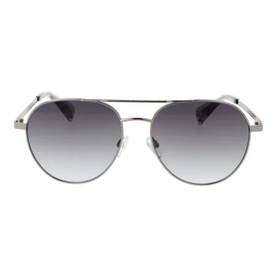 Gray Metal Sunglasses