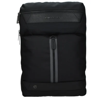 Black Fabric Backpack