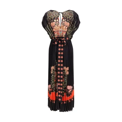 Multicolor Polyester Casual Dress